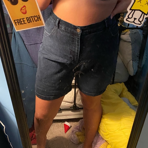 Ralph lauren jean short size 14W - Picture 2 of 5